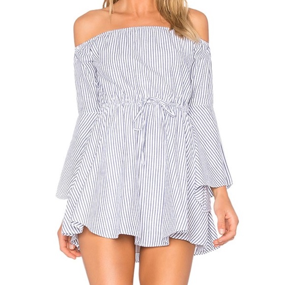 Lovers + Friends Dresses & Skirts - Lovers + Friends poplin stripe dress like new